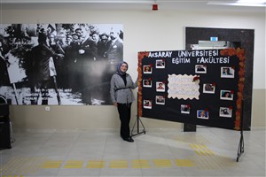 Aksaray Üniversitesi Eğitim Fakültesi 24 Kasım Öğretmenler Günü Özel Programı Düzenledi