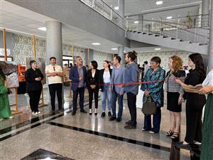 Resim-İş Eğitimi Anabilim Dalı Yıl Sonu Sergisi Sanatseverlerle Buluştu