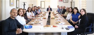  Rektörümüz Prof.Dr.Alpay ARIBAŞ ve Üniversitemiz üst Yönetimi  Fakültemizi ziyaret etti. 