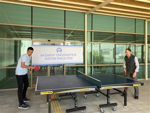 Fakültemizde Masa Tenisi Heyecanı Yaşandı