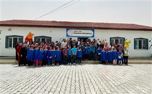 Aksaray Üniversitesi Eğitim Fakültesi Öğretim Üyesi Prof. Dr. Süleyman YILMAZ öncülüğünde ilimiz köy okullarına anlamlı katkı