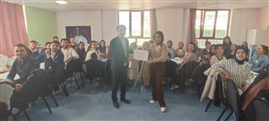Selçuklu İlkokulu’nda Ebru Sanatı Etkinliği  Düzenlendi