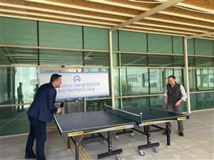Fakültemizde Masa Tenisi Heyecanı Yaşandı