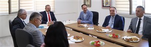  Rektörümüz Prof.Dr.Alpay ARIBAŞ ve Üniversitemiz üst Yönetimi  Fakültemizi ziyaret etti. 