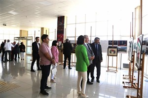 ASÜ'de Filistin halkına destek sergisi açıldı