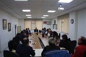 Aksaray Üniversitesi Eğitim Fakültesi Güzel Sanatlar Bölümü ile MEB Aksaray Milli Eğitim Müdürlüğü Güzel Sanatlar Lisesi Arasında Sanatsal İşbirliği Toplantısı Yapıldı 