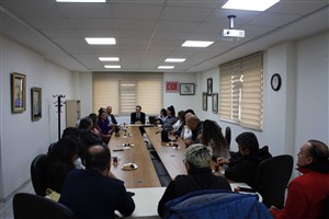 Aksaray Üniversitesi Eğitim Fakültesi Güzel Sanatlar Bölümü ile MEB Aksaray Milli Eğitim Müdürlüğü Güzel Sanatlar Lisesi Arasında Sanatsal İşbirliği Toplantısı Yapıldı 