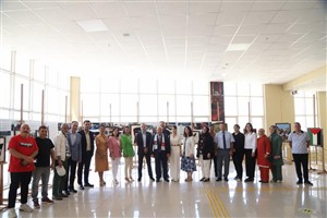 ASÜ'de Filistin halkına destek sergisi açıldı