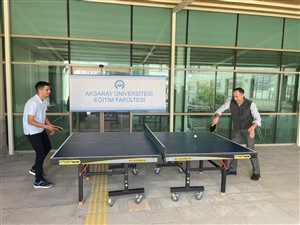 Fakültemizde Masa Tenisi Heyecanı Yaşandı