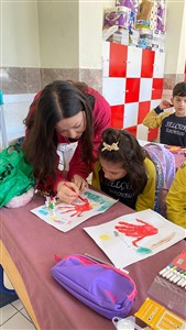 Selçuklu İlkokulu’nda Ebru Sanatı Etkinliği  Düzenlendi