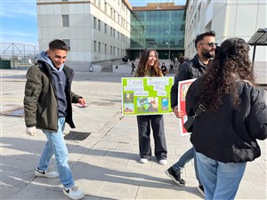 Eğitim Fakültesi Toprağımızı ve Çevremizi Sigara İzmaritlerinden Koruyalım temalı bir farkındalık etkinliği düzenledi.
