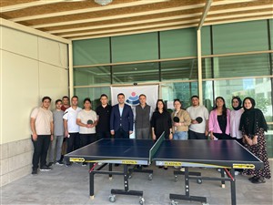 Fakültemizde Masa Tenisi Heyecanı Yaşandı
