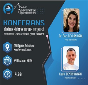 TÜBİTAK Proje Yazımı Kapsamında Fakültemizde Aksaray İl Milli Eğitim Müdürlüğü Öğretmenlerinin Katılımıyla Toplantı Gerçekleştirildi.  