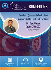 Karadeniz Çevresinde Türk İzleri: Gagavuz Türkleri ve Ortak Tarihimiz Konferansı