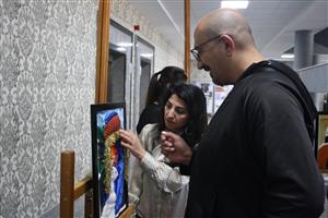 Aksaray Üniversitesi Eğitim Fakültesi Dokunsal Sergi Gösterimi Devam Ediyor