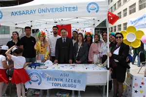 Aksaray Üniversitesi Eğitim Fakültesi’nde 23 Nisan Ulusal Egemenlik ve Çocuk Bayramı Çocuklarla birlikte Kutlandı