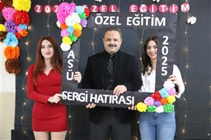 Özel Eğitim Bölümü Öğrencileri Eğitim Materyalleri Sergisi Açtı