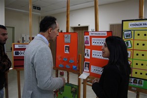 Eğitim Fakültesi Özel Eğitim Bölümü Materyal Sergisi Yaptı