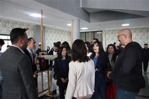 Aksaray Üniversitesi Eğitim Fakültesi Dokunsal Sergi Gösterimi Devam Ediyor