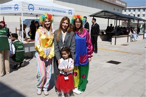 Aksaray Üniversitesi Eğitim Fakültesi’nde 23 Nisan Ulusal Egemenlik ve Çocuk Bayramı Çocuklarla birlikte Kutlandı