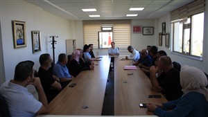 Eğitim Fakültesinde İdari Personel Toplantısı Gerçekleştirildi