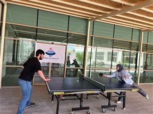 Fakültemizde Masa Tenisi Heyecanı Yaşandı