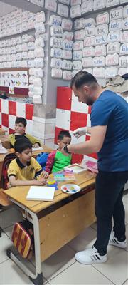 Aksaray Üniversitesi Öğrencilerinden Selçuk İlkokulu'nda Sanat Etkinliği
