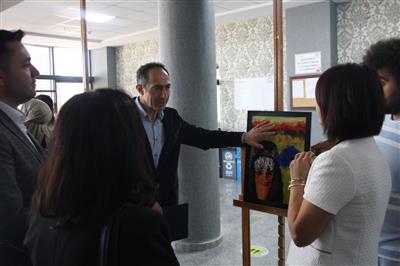 Aksaray Üniversitesi Eğitim Fakültesi Dokunsal Sergi Gösterimi Devam Ediyor